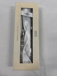 Oleg Cassini Crystal Hematite Cake Knife And Server Set Original Packaging. Fixed Price $24.29.