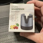 Knife Sharpener Quick Sharpening Straight Blade Serrated Scissors New. Fixed Price $10.99.