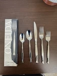 Oneida "act 1" 5-PIECE Ltd Place Stainless Steel Set (2 Available) New, Box. Fixed Price $55.00.