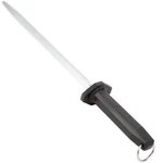 Mercer Culinary 10" Regular Cut Knife Sharpening Steel W/ Black Plastic Handle. Fixed Price $39.89.