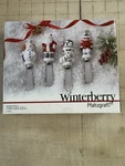 New Vintage Pfaltzgraff Winterberry Christmas Spreaders Set Of 4 Santa. Fixed Price $19.87.