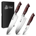 Knife Set 3 Piece, Sharp Kitchen Professional Chef For Ki.... Fixed Price $75.45.