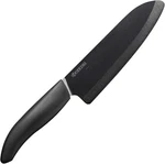 Kyocera Ceramic Santoku Japanese Knife 160MM Black Blade FKR-160BK-AZ. Fixed Price $79.90.