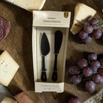 Stainless Steel Cheese Knives Black - Threshold New. Fixed Price $15.99.