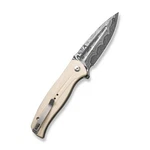 Civivi Folding Knife 3.48" Damascus Steel Blade Imitation G10 Handle- C23053-DS1. Fixed Price $97.75.