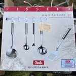 Fissler Magic Edition Line 6-PIECE Utensil Set. Fixed Price $145.00.