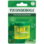 Ticonderoga Two-hole Pencil Sharpener, And Green, 1 Count Yellow,. Fixed Price $14.12.