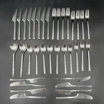 Dansk Parallel Diamond Stainless Flatware Korea Fork Spoon Knife You Choose. Fixed Price $20.00.