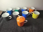 Lipper & Mann Mcm Harlequin Demitasse Coffee Set 10 Piece. Fixed Price $29.75.