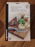 Swissmar Acacia Board And Cheese Knife 2 Piece Set. Fixed Price $29.99.