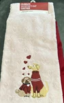 Celebrate Together: Valentine's Day, Thirsty Bath Hand Towels, 2PK Set, 16"X25". Fixed Price $12.00.