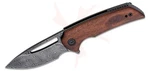 Civivi Odium Cuibourtia Wood / Damascus 2.65" Blade C2010DS-1 *new*. Fixed Price $85.00.