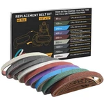 45 Pcs 1/2" X 12" Replacement Sharpening Belt Kit For Official Work Knife. Fixed Price $35.47.