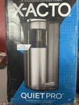 X-acto Quiet Pro Electric Pencil Sharpener 1612XT Commercial Use, Adjustable. Fixed Price $15.00.