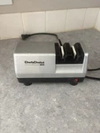 Vintage Chef's Choice Chrome Diamond Hone Knife Sharpener Model 300 Tested. Fixed Price $24.79.