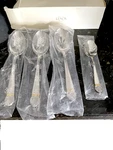 Lenox Courtyard Gold 4PC Hostess Set 2TABLESPOONS, Pierced Serving Spoon, Sugar. Fixed Price $159.99.