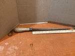 Hoffman - Wood Handle Knife Sharpening Steel / Rod: Total 17 Vintage Preowned. Fixed Price $8.99.