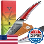 Sanmuzuo 3.5 Inch Paring Knife Japanese VG-10 Damascus Steel Kitchen. Fixed Price $163.68.
