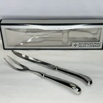 Grand Royal Stainless Steel 2 Piece Carving Knife Set International Silver Co. Fixed Price $17.09.