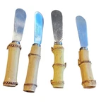 Set Of 4 Boston Warehouse Cheese Spreaders Charcuterie Knives Stainless-steel. Fixed Price $14.99.