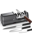Electric Knife Sharpener, 3-STAGE Diamond For Kitchen Knives 20-. Fixed Price $449.96.