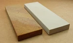 6"X 1/2" Hard And Soft Arkansas Whetstone, Oilstone, Knife Sharpening. Fixed Price $32.99.