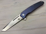 Ontario TI22 Ultrablue Folding Knife 3.25" AUS-8 Steel Blade Titanium Handle. Fixed Price $44.97.