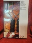 Farberware- Nib- Set Of 2 Roasting Forks Turkey Grabbers /carving Thanksgiving. Fixed Price $15.00.