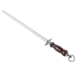 Victorinox 7.8991.20 14" Fine Cut Knife Sharpening Steel With Wood Handle. Fixed Price $66.89.