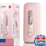 Deli Electric Pencil Sharpener, Automatic, Rechargeable, Pink, 6.9-12MM. Fixed Price $51.82.