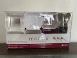 Mozaik Premium Plastic Mini Appetizer & Dessert Tasting Set, 96 Pieces. Fixed Price $6.00.