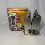 Bavarian Edge Kitchen Knife Sharpener By Bulbhead Easy Fast Hone Polish Euc. Fixed Price $15.00.