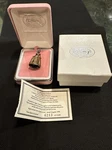 Disney Store Cinderella 3D Heroine Princess Charm Sterling 925 Le Iob New W/coa. Fixed Price $80.00.