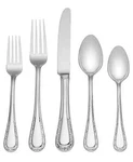 Venetial Lace By Lenox Stainless Steel Flatware Set Service 20 Pieces - New. Fixed Price $372.96.