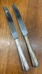 2 Dinner Knife Knives Maytime 1944 Wallace Silverplate Harmony House. Fixed Price $18.99.
