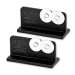 Rada Cutlery Quick Edge Knife Sharpener (R119), 3.5"X2", Stainless Steel Whee.... Fixed Price $36.37.