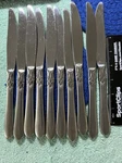 Ten Pineapple Pattern Knife Set. Fixed Price $9.50.