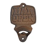 Wild West Cast Iron Bar Beer Soda Bottle Opener Wall Mounted Rustic Brown. Fixed Price $12.55.