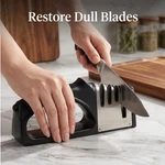 4 Stage Knife Sharpener Pro Kitchen Scissor Sharpening Tool. Fixed Price $43.99.