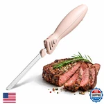 Cook With Color Electric Knife 100W Power Dual Stainless Steel. Fixed Price $33.09.