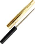 Eze-lap Shirt Pocket Gold Diamond Tapered Knife Sharpening Rod Lst. Fixed Price $13.95.
