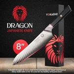 Yokashi Dragon Japanese Chef Knife 8 Inch High-carbon Damascus Steel VG-10 .... Fixed Price $69.82.