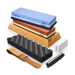 Intelitopia Complete Knife Sharpening Set Dual Grit Whetstone 400/. Fixed Price $43.18.