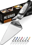 Orblue Pie Server, Essential Kitchen Tool, Serrated On Both Medium, Silver. Fixed Price $14.14.