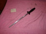 Winco K-12S Sharpening Steel, 12" Round Stainless. Fixed Price $24.99.