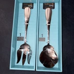 Towle Living Premium Stainless Steel Salad Serving Fork & Spoon Set. Fixed Price $20.00.