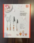 Zwilling Children Flatware 4 Piece Set, Emilie, Brand New Sealed. Fixed Price $22.01.