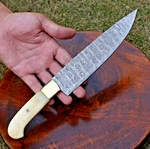 Custom Hand Made Forged Damascus Steel Chef Knife Kitchen Cutlery Classic 957. Fixed Price $29.99.