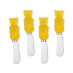 Supreme Housewares Jelly Bear Cheese Spreaders, Hand-painted Resin Handles With. Fixed Price $42.14.