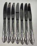 Oxford Hall Tally Ho Stainless Steel 8.5 Dinner Knives - Set Of 7. Fixed Price $19.54.